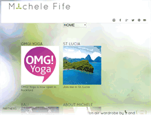 Tablet Screenshot of michelefife.com